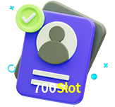 Tornar-se um membro do 700Slot é muito simples